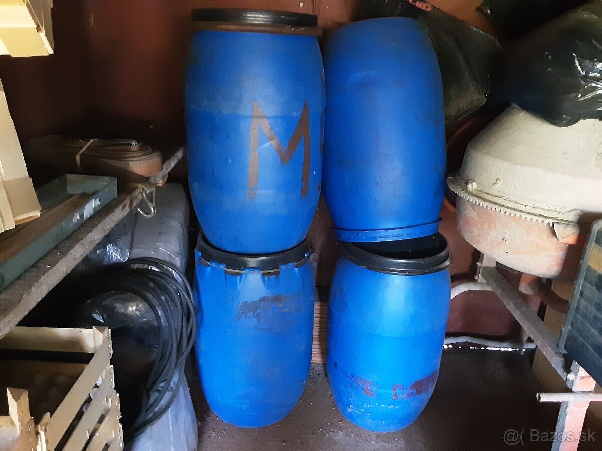 Predám alebo vymením 120l sudy za 50l.