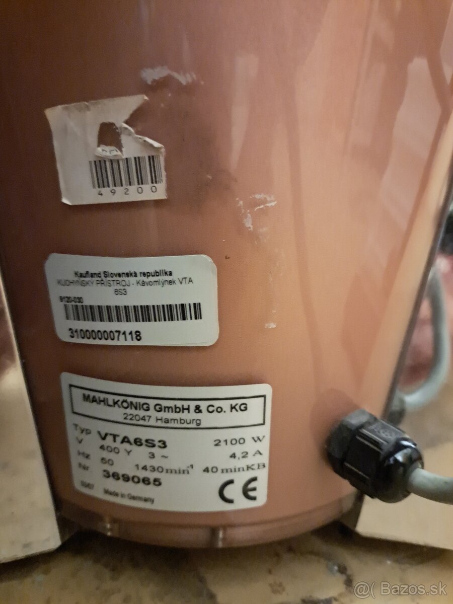 kavomlynček VTA 6S3