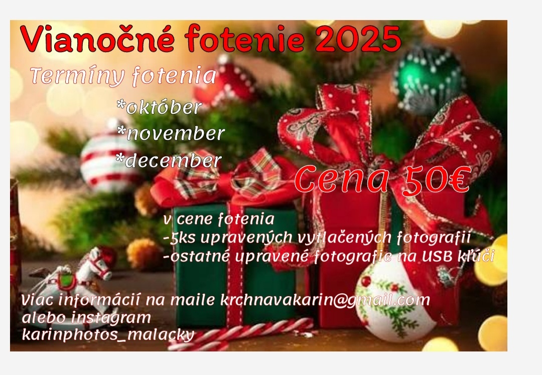 Vianočné fotenie