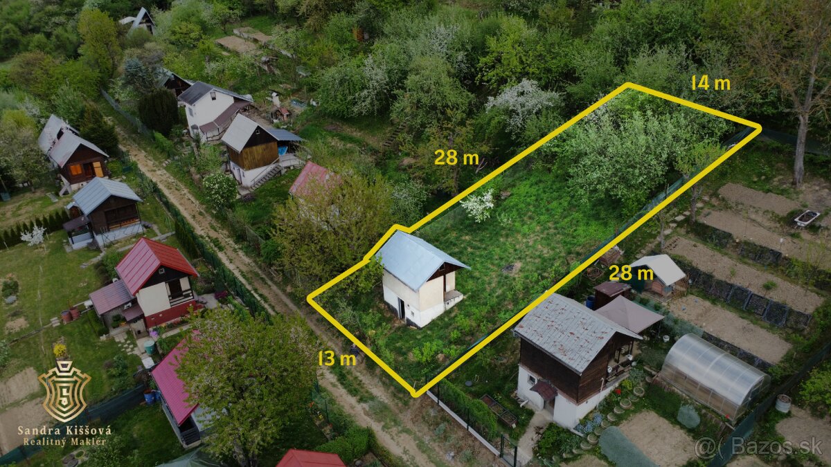 ZÁHRADKA S CHATOU, POVAŽSKÁ BYSTRICA