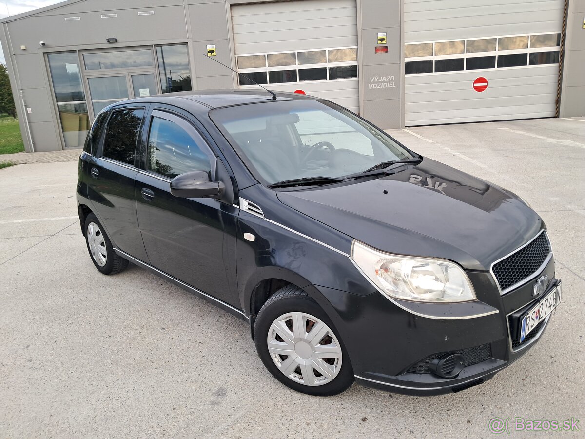 Predám Chevrolet Aveo 1.2 62kw r.v:2010