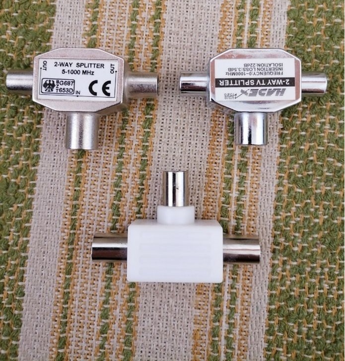 Rozbočovače koaxiál 3ks