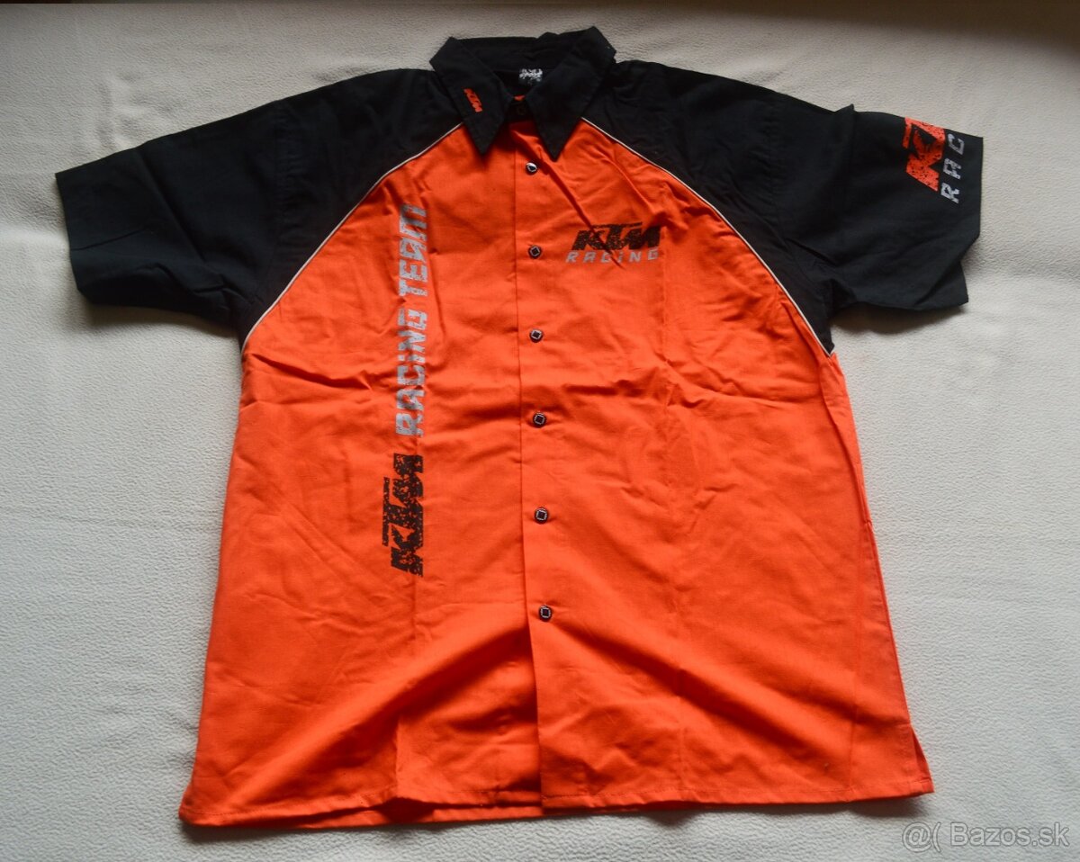 KTM kvalitná polokosela oranžová cierna