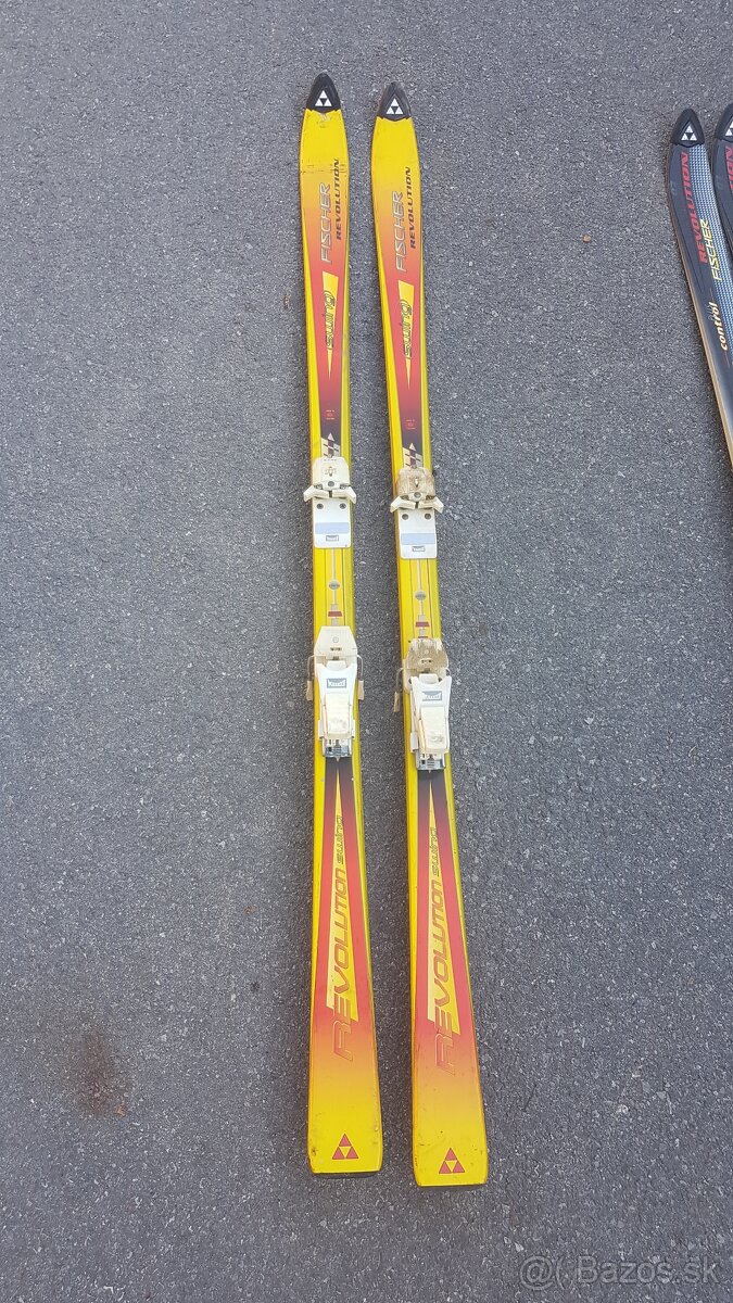 Lyže Fischer Revolution Swing s viazaním Marker M23