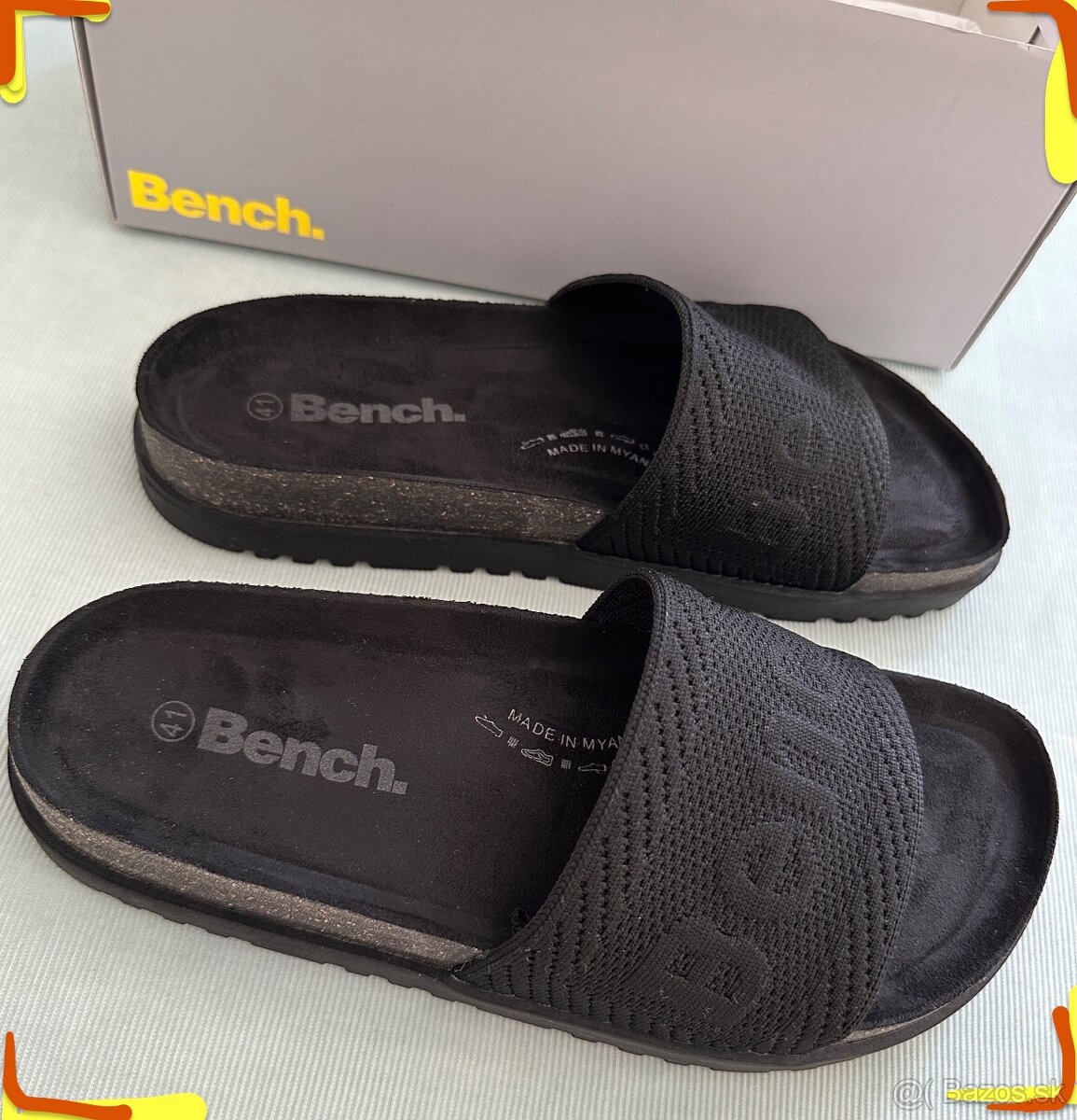 BENCH šlapky UNISEX EU41 čierne za 21EUR