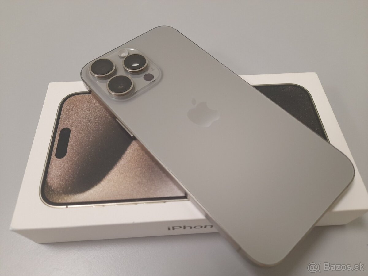 Apple iPhone 15 Pro Max 256GB natural titanium