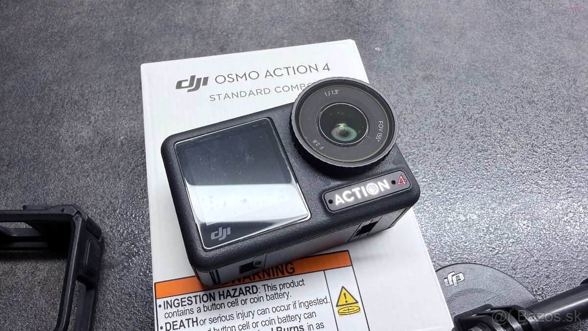 Predám akčnou kameru DJI Action 4 komplet v záruke