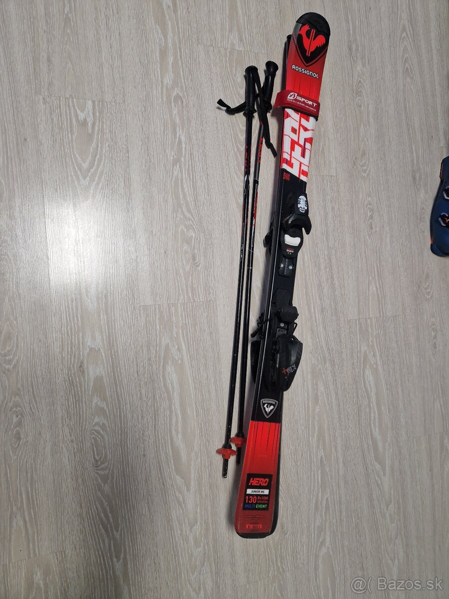 Predám detské lyze Rossignol 130 cm