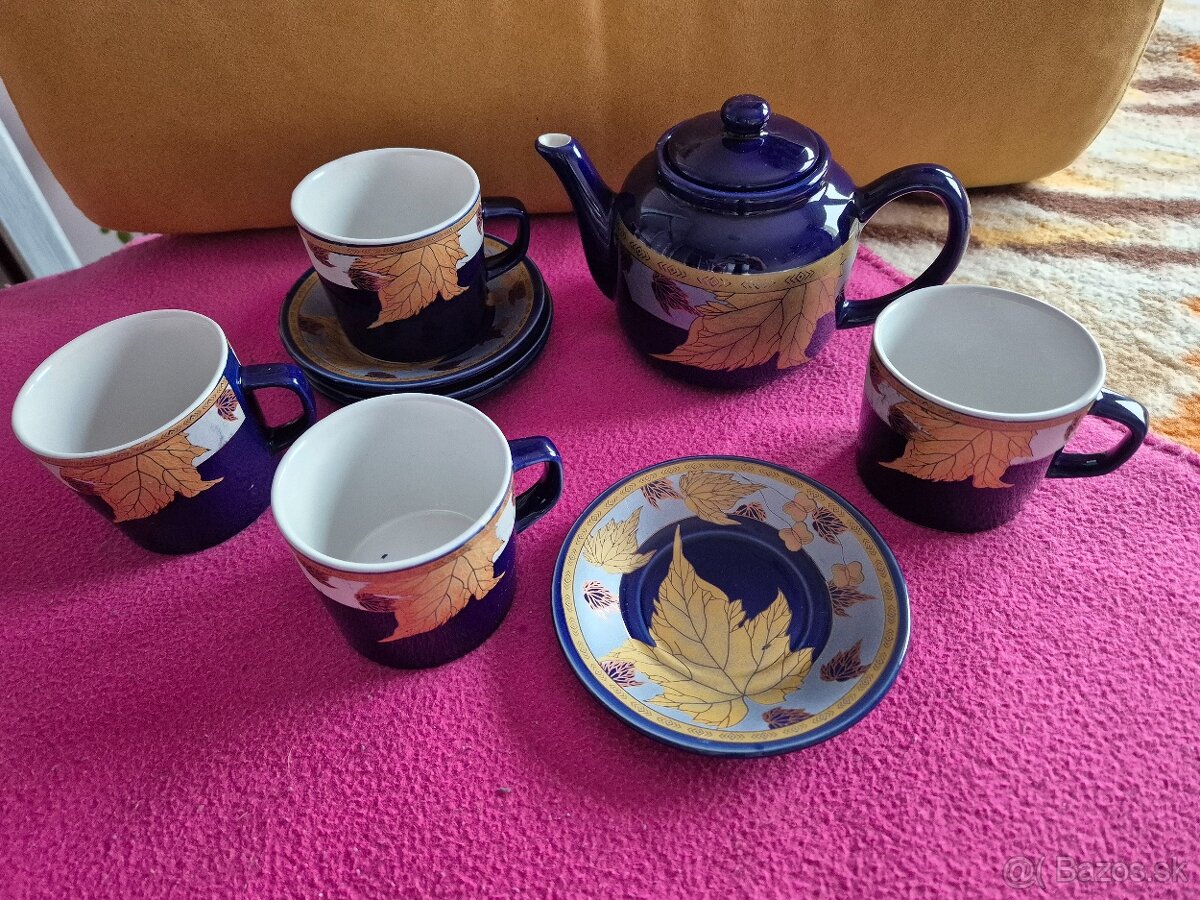 Čajový servis pre štyroch