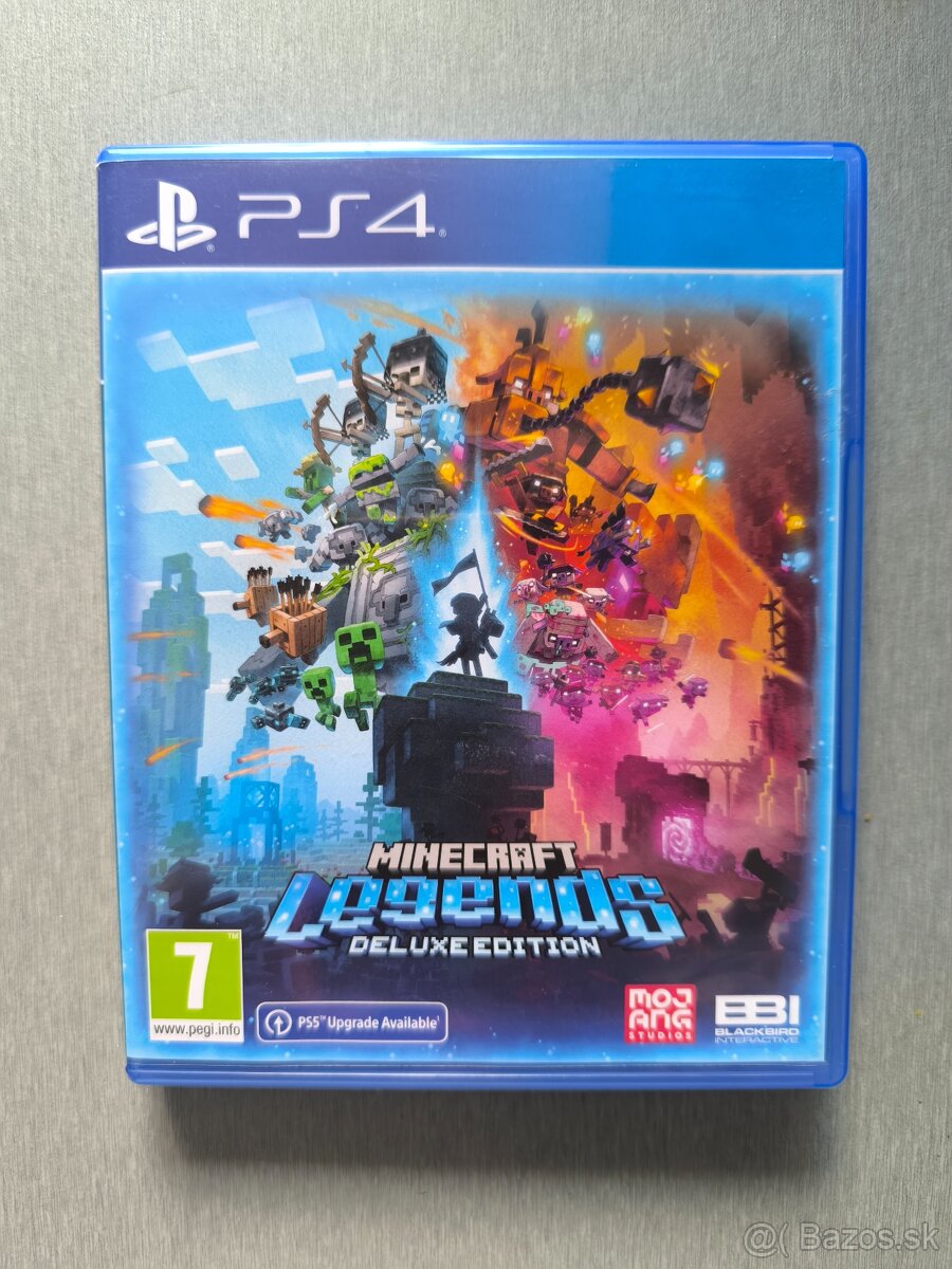 Minecraft Legends Deluxe edition ps4