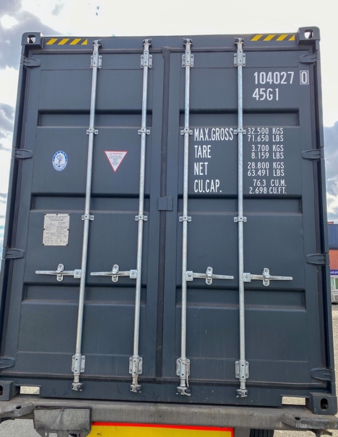 Lodný kontajner 40’High Cube – one trip kvality