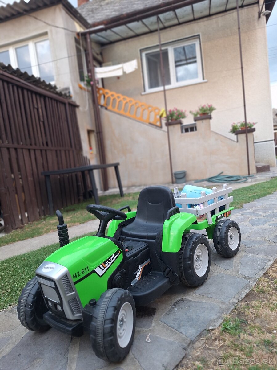 Detský elektrický traktor Workers