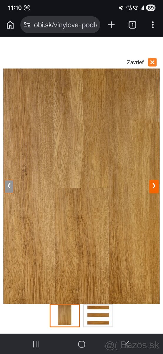 Predam vinylovu podlahu 40m2