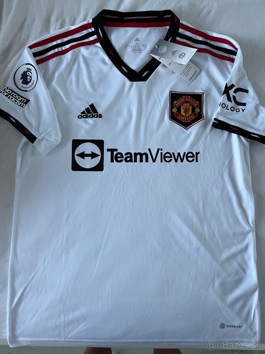 Biely dres Manchester United
