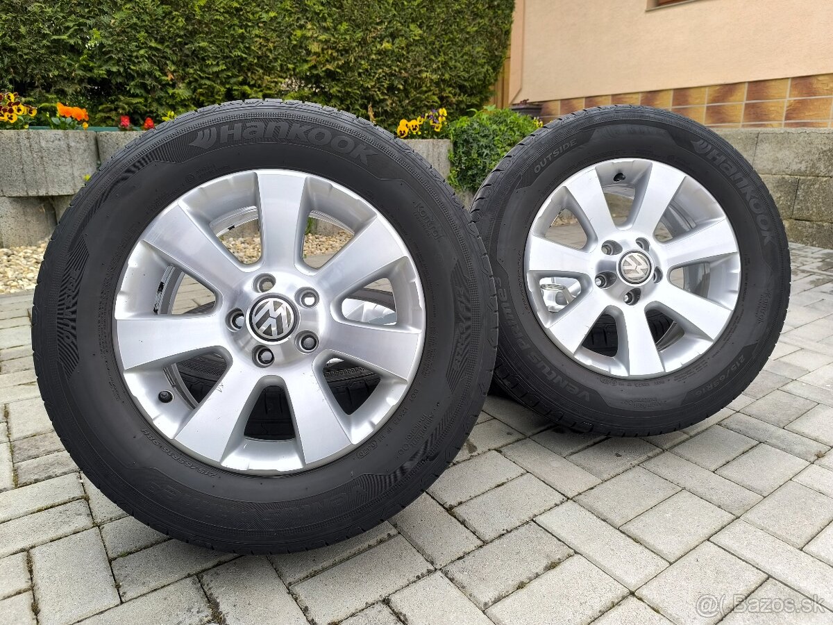 Letná Sada 16' ALU VW Tiguan 5x112 6.5Jx16 ET33