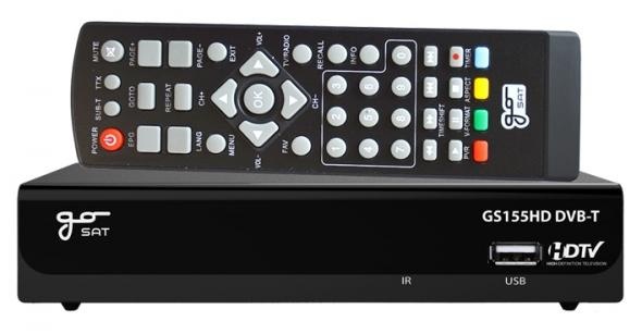 Predám DVB-T prijímač Gosat GS155 HD