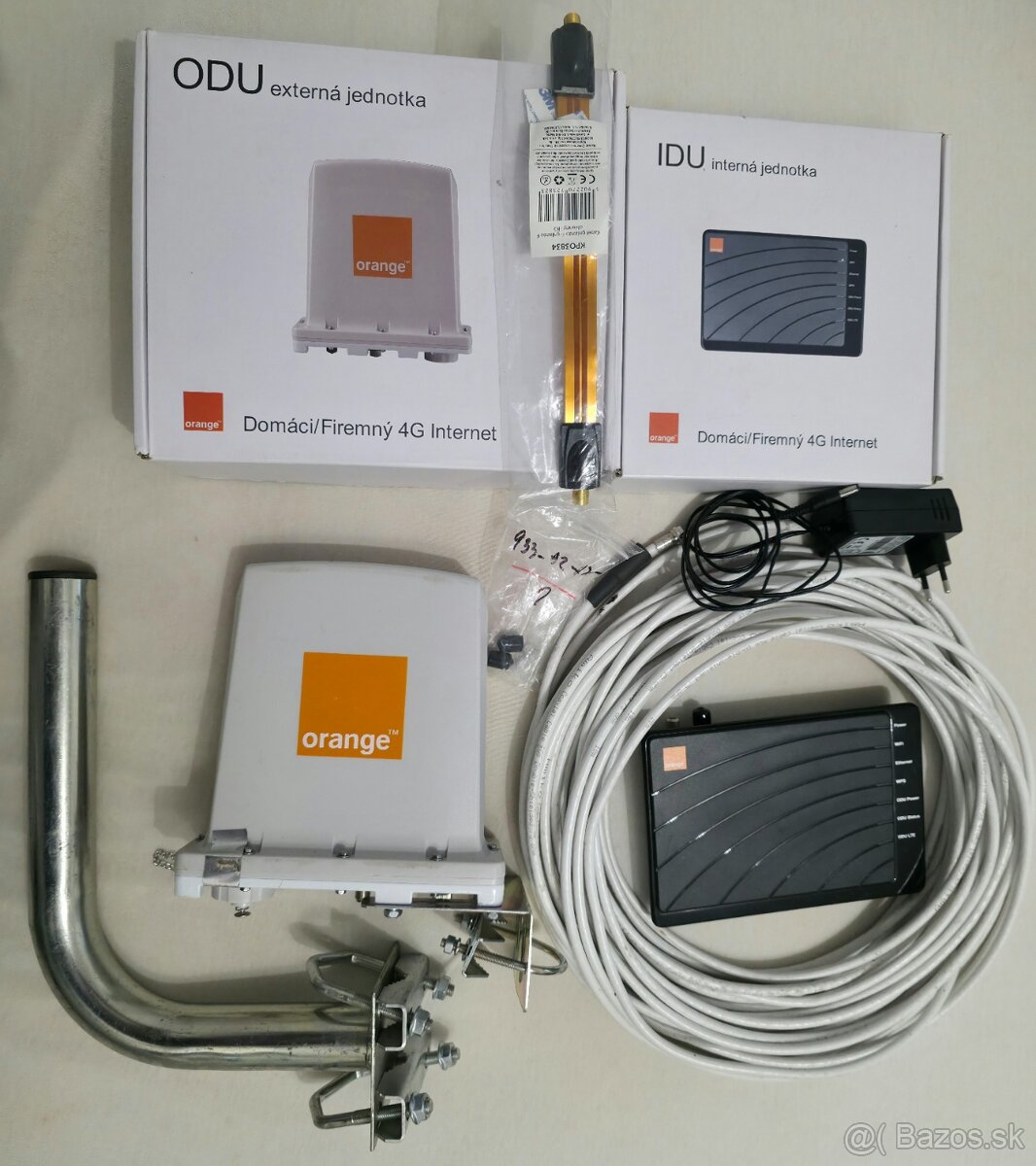 NEBLOKOVANÝ 4G LTE router s externou anténou a pripoj. SAT
