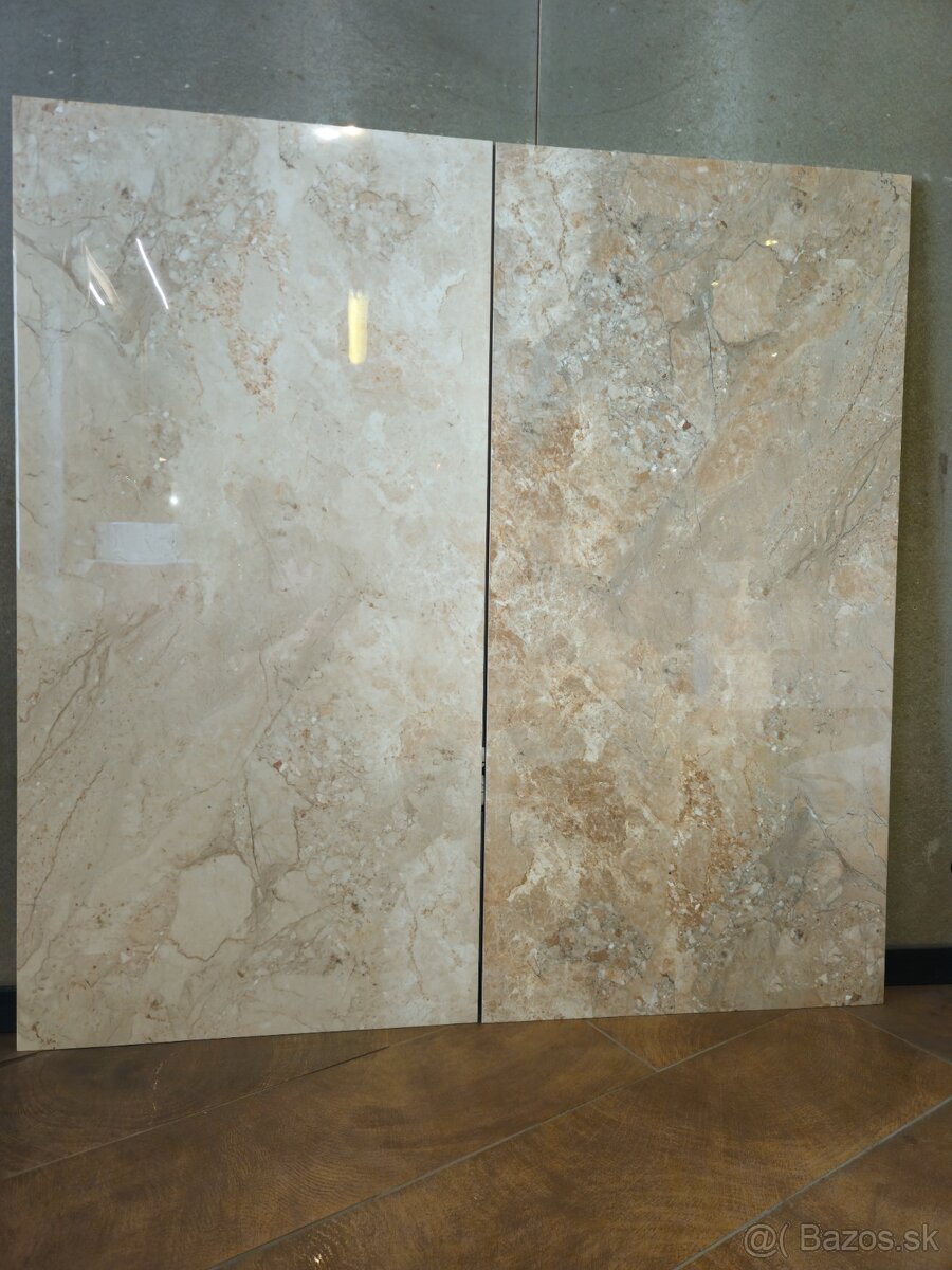 Dlažba - obklad 60x120 lesklá Kendal Bronze a Cremy