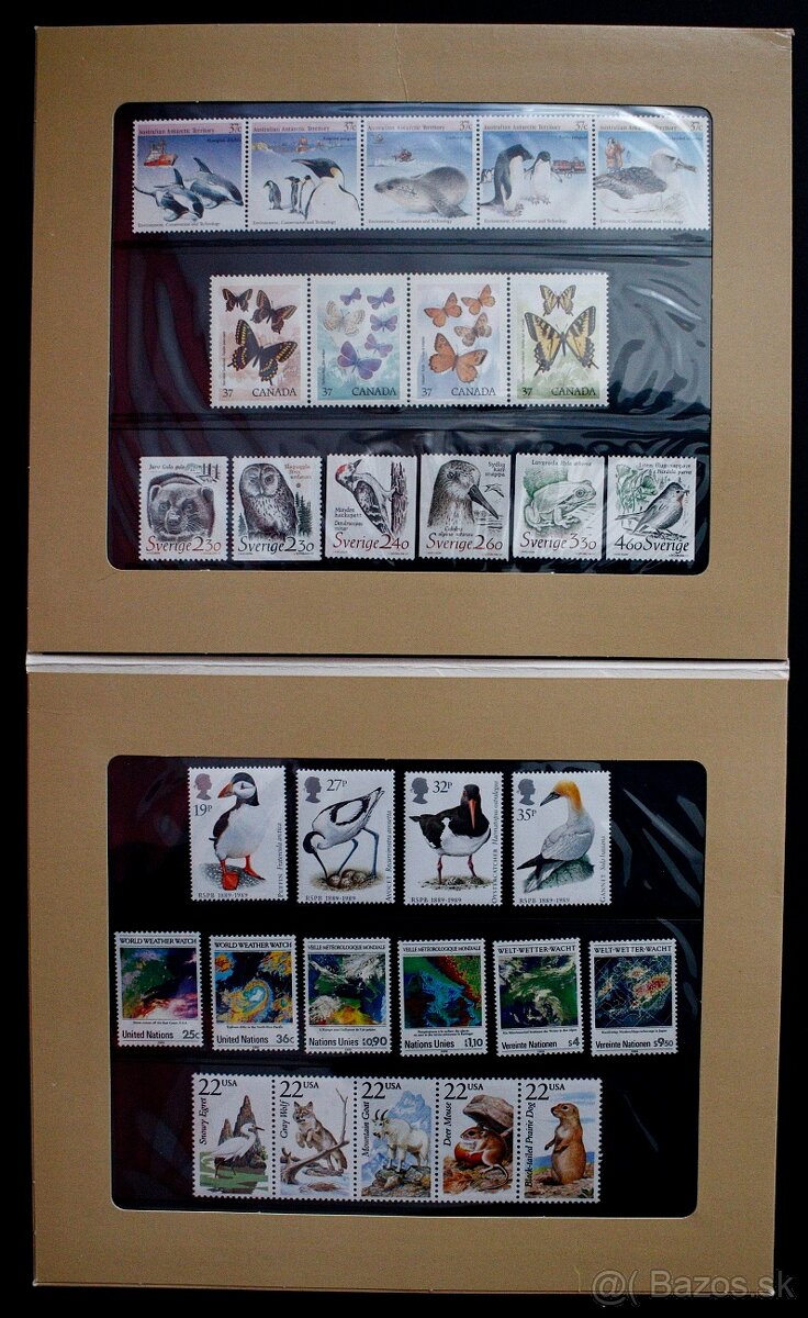 Mix známok Fauna