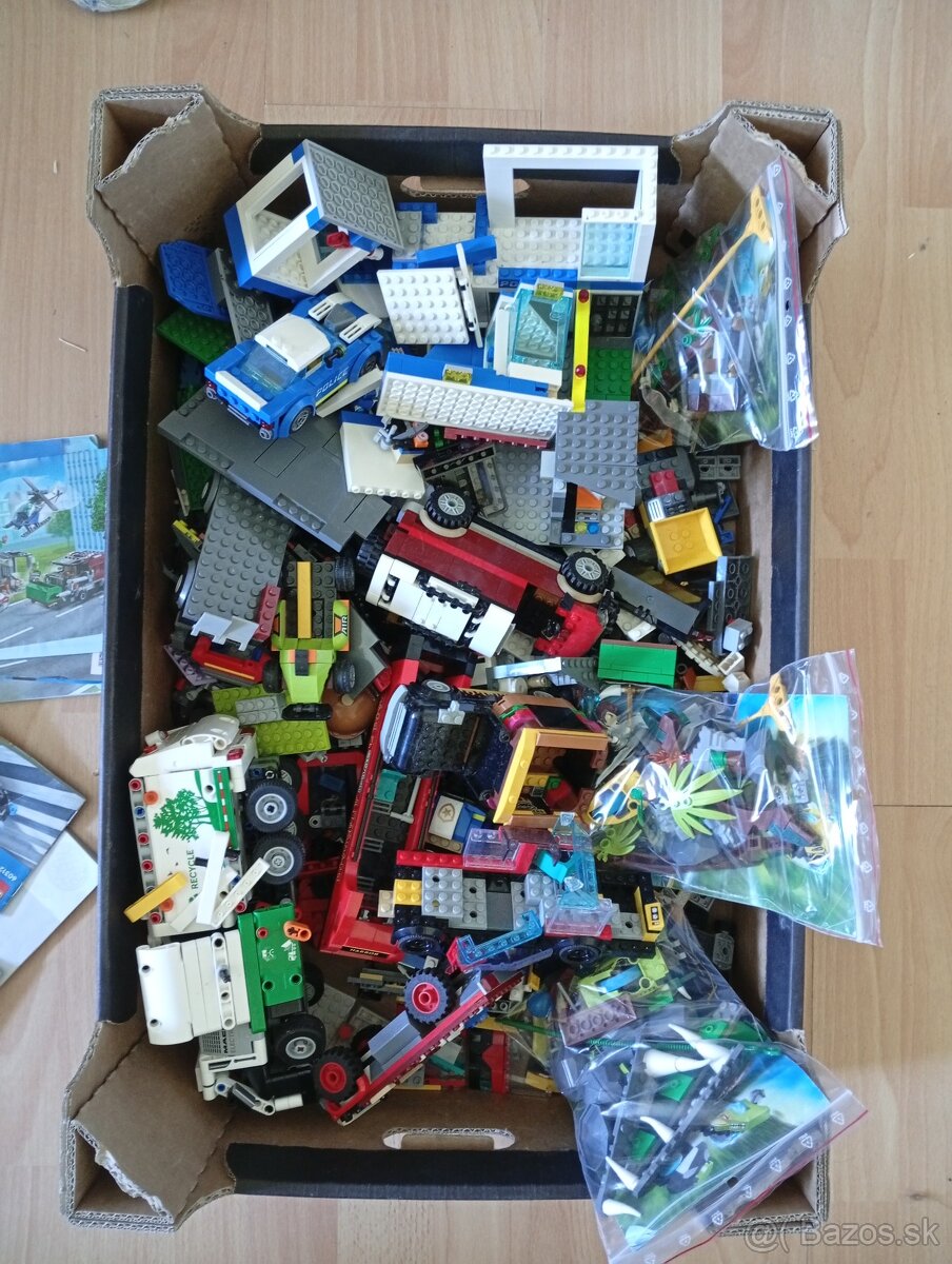 Mix lega - city, technic, Chima 3,7kg