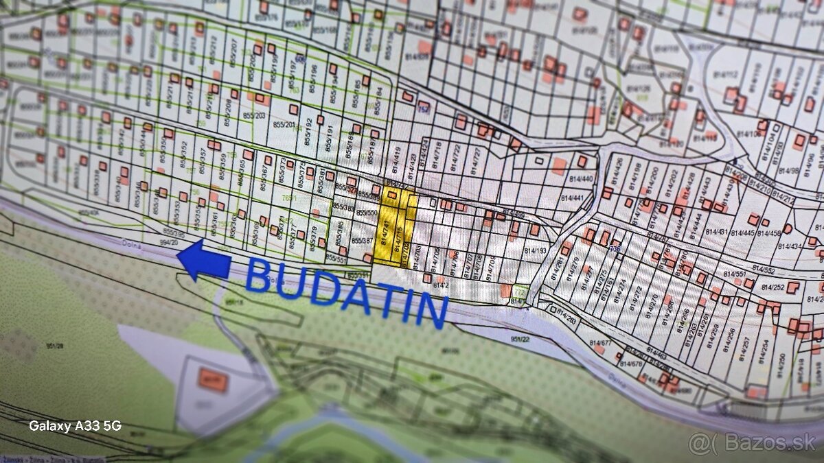 Predam zahradu 1000 m2, Zilina- Duben