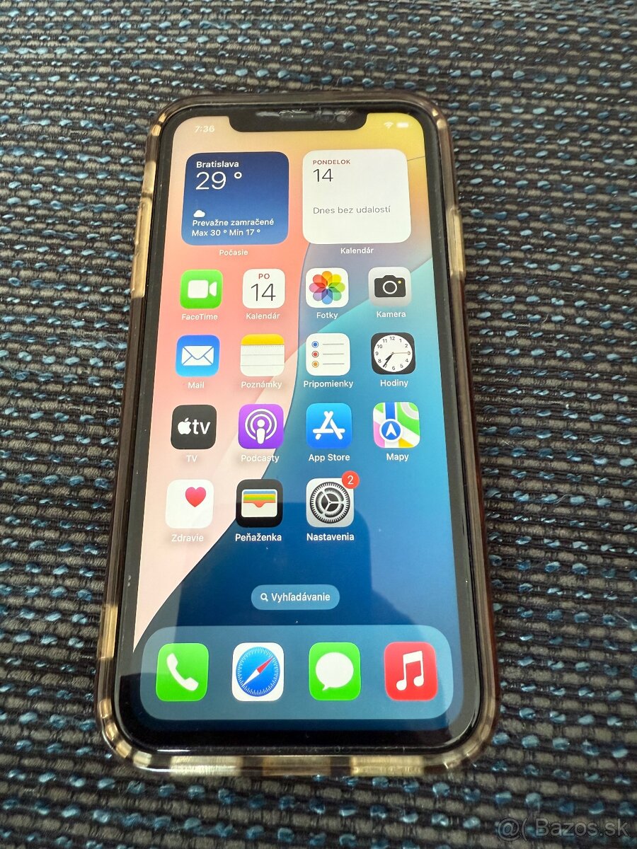 Predám iPhone Xr s kapacitou 128GB v bielej farbe