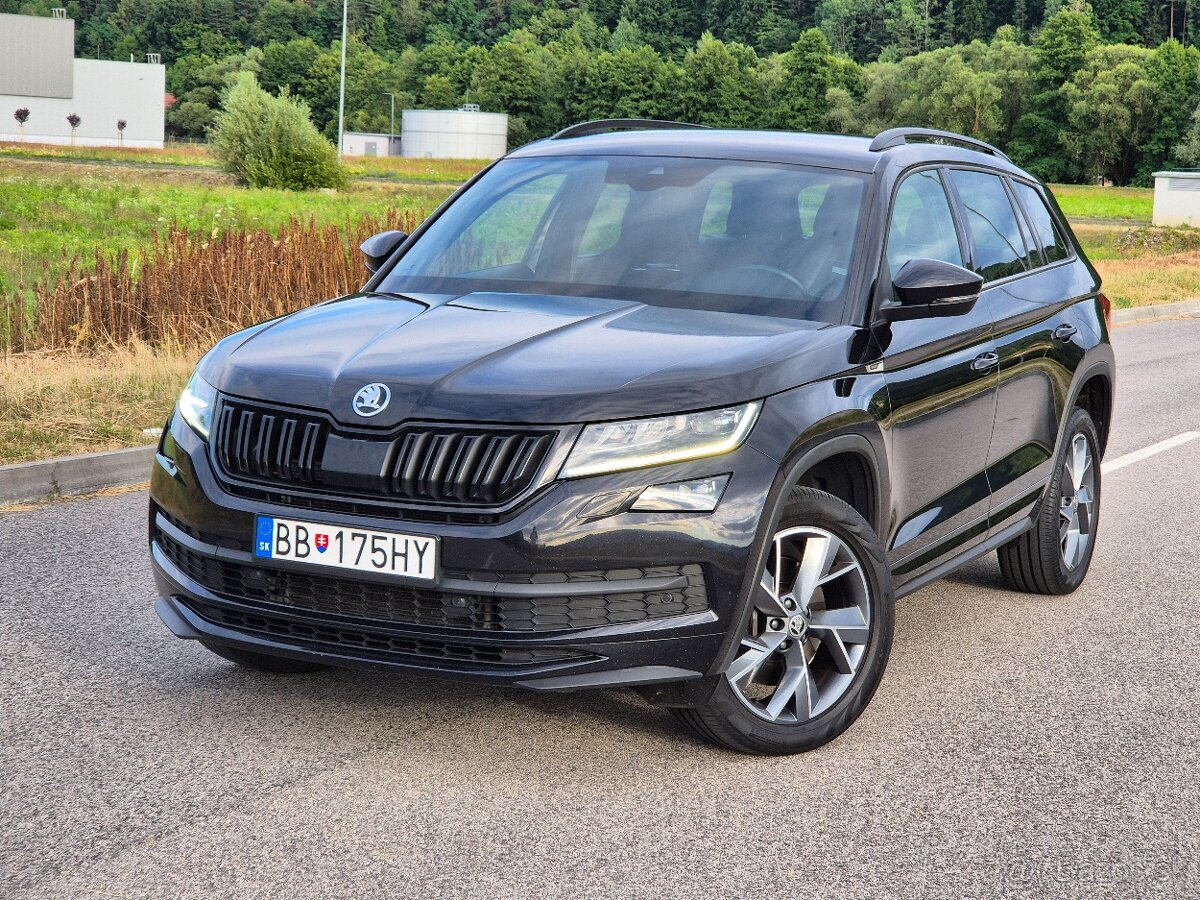 ✅ Škoda Kodiaq Sportline 2.0 TDI DSG 4x4 140kW TOP ✅