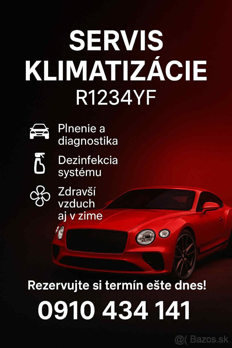 Plnenie klimatizácie Poprad AUTOTATRY