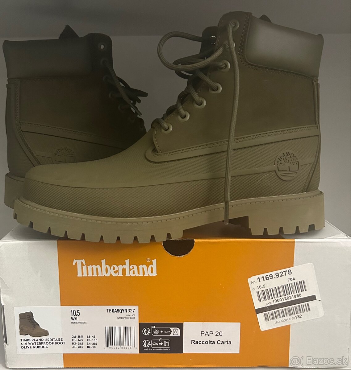 TIMBERLAND  topánky