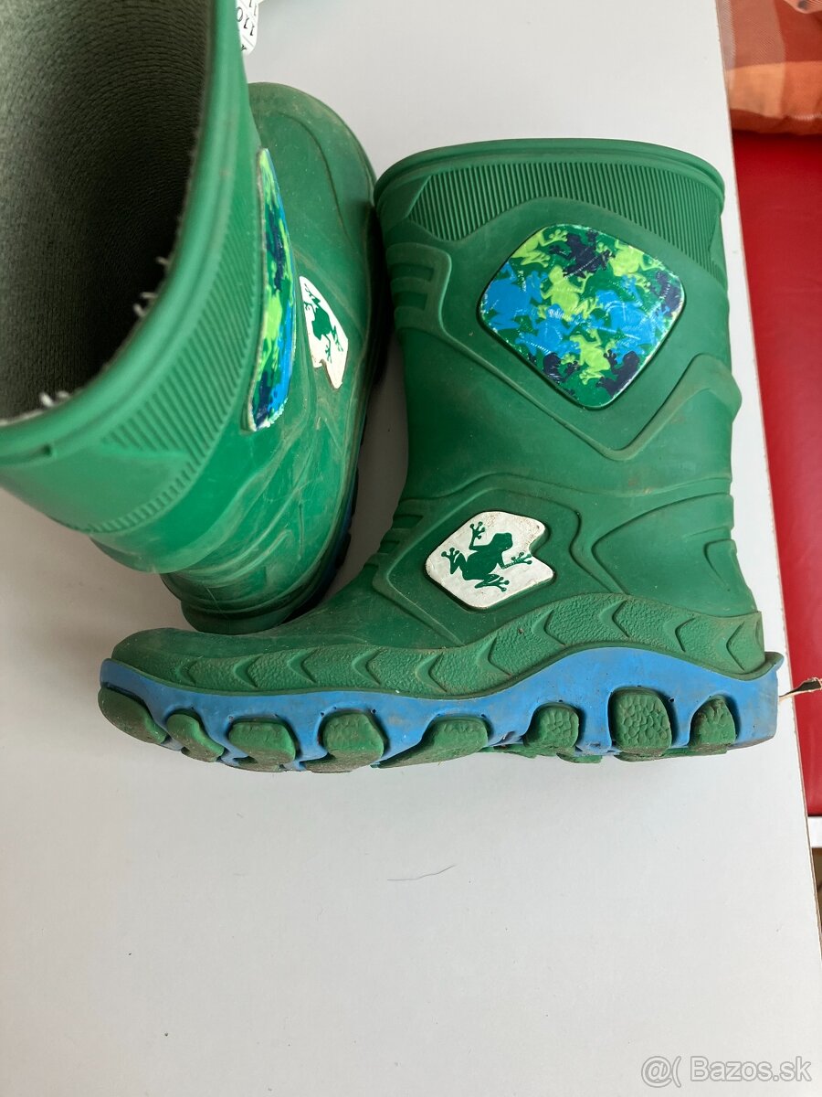 Detské gumové čižmičky do dažďa