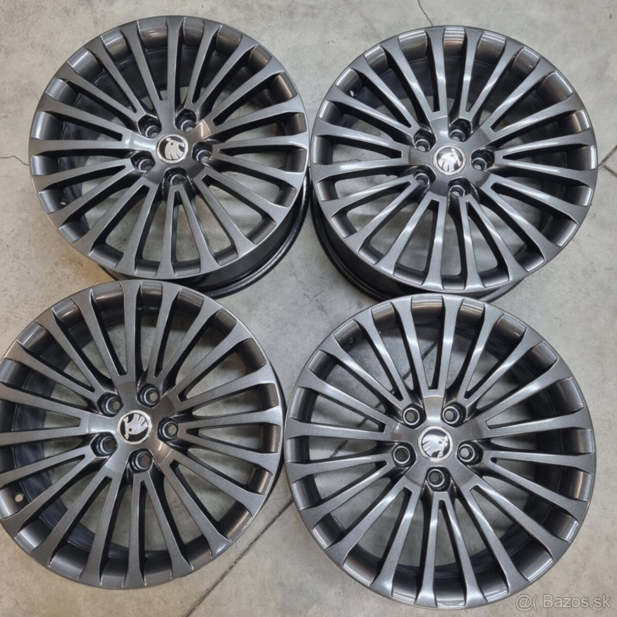 Hliníkové disky 5x112 R18 7,5J ET46