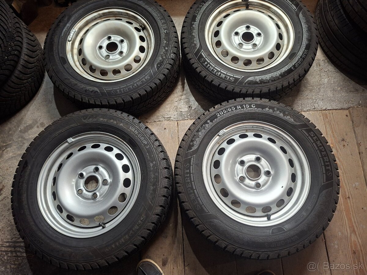 Predám plech disky Vw-Caddy-R15-nový model-od r.v.2020