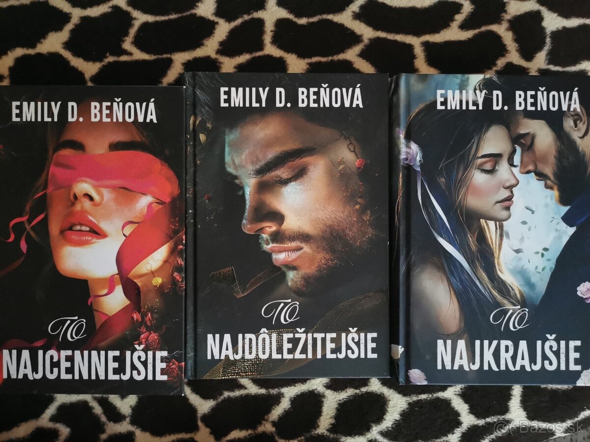 Emily D. Beňová séria kníh - ako nové