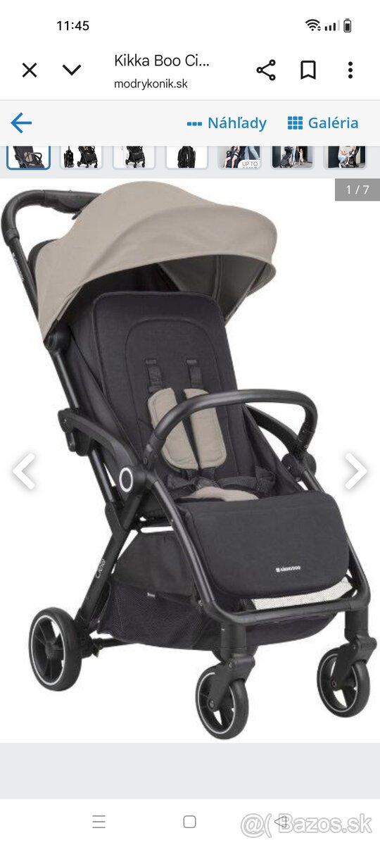 Predám športové buginu KIKKA BOO