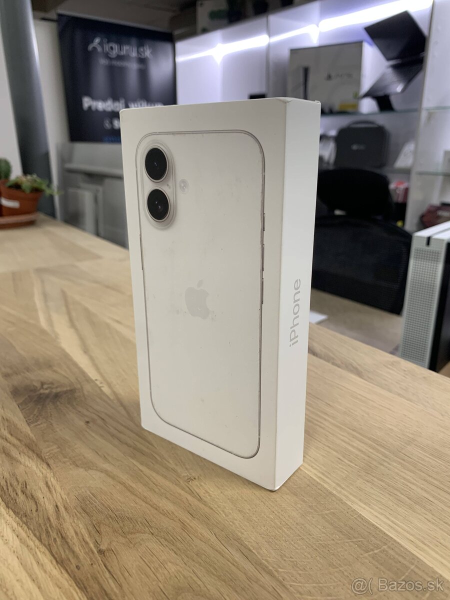 iPhone 16 Biely - Nový nerozbalený