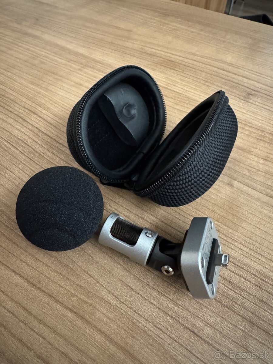 Predám Shure MV88 – iOS stereo mikrofón (Lightning)