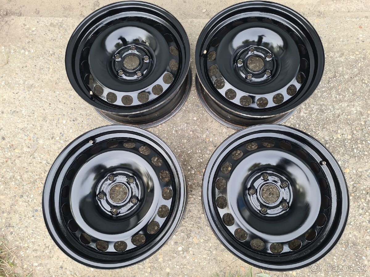 Plechove disky 5x112mm 16stky