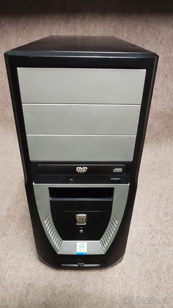 PC skrinka Merkury s DVD mechanikou