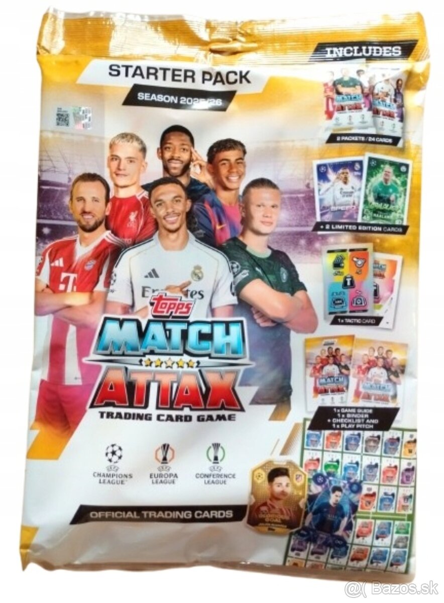 2025-2026 Topps Match Attax Starter Pack