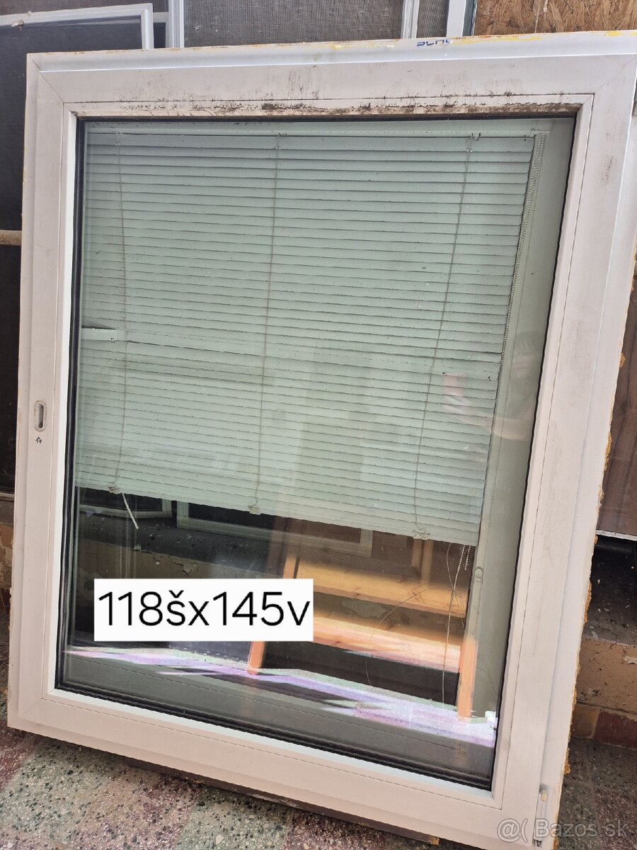 Plastové okno 118x145