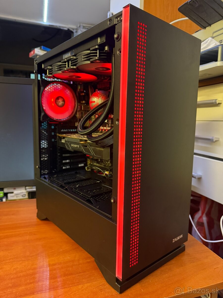 Herný PC, i5-6600, 16GB RAM, GTX 1070, 1,5TB, 550W, Zalman