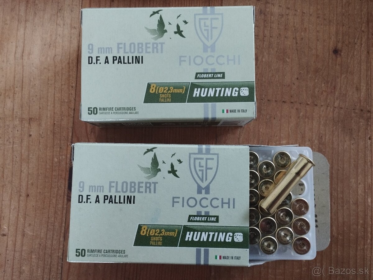 Náboje flobert 9 mm Fiocchi