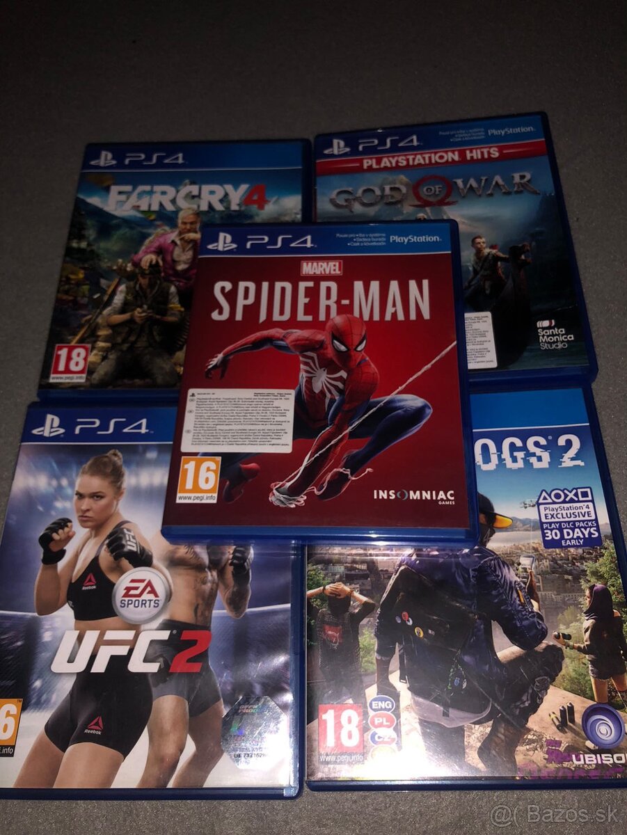 Predam tieto hry na ps4