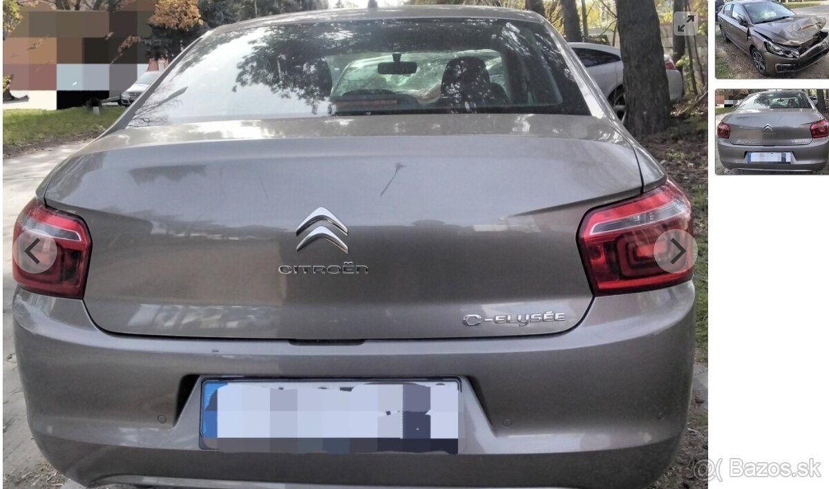 predám MOTOR HM01 Citroen C-elysee 1.2 2017 PREVODOVKA, DVER
