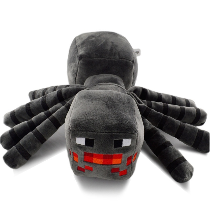 MINECRAFT velky plysak- pavuk, vlk,ocelot