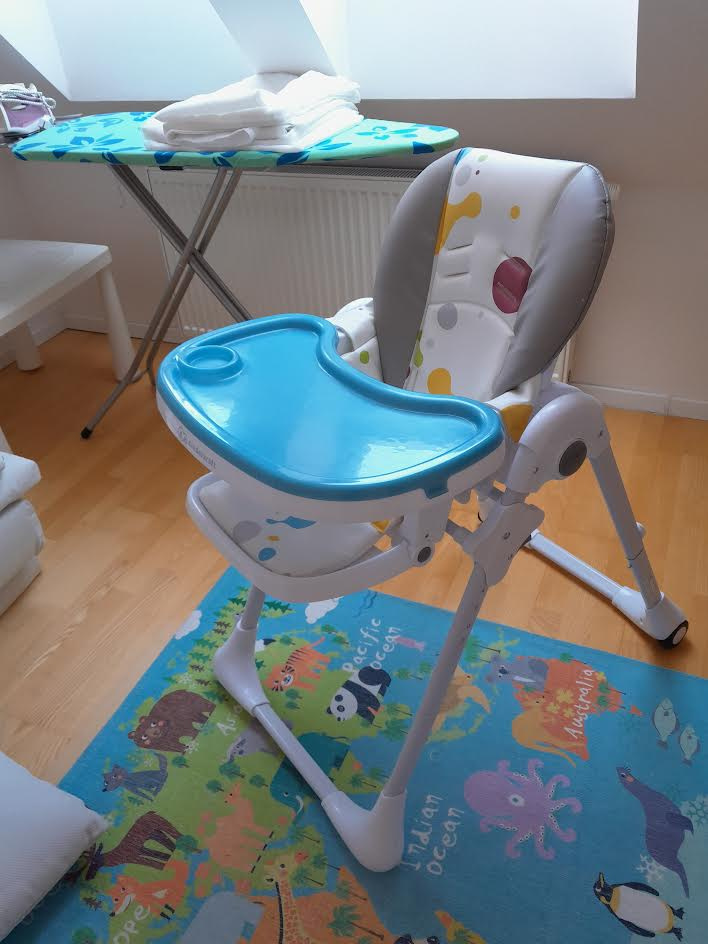 Detská jedálenská stolička KINDERKRAFT YUMMY