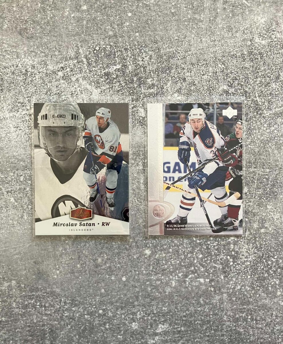 Hokejové kartičky Slováci v NHL 2