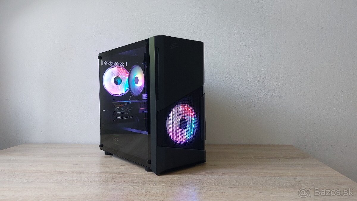 Herné pc 6jadro i5 12400F 6x2,50ghz/NVME/GTX1660SUPER 6GB