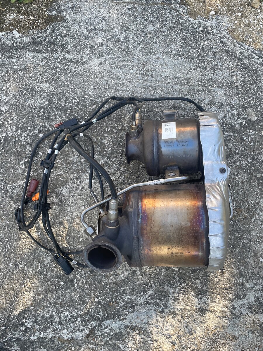 DPF Filter pevných častíc 1.6tdi 2.0TDi Skoda Vw