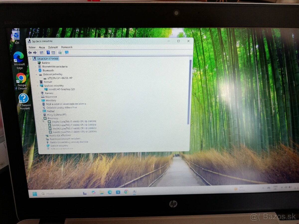 HP Elitebook 850 G3 i7 16GB RAM 256GB SSD